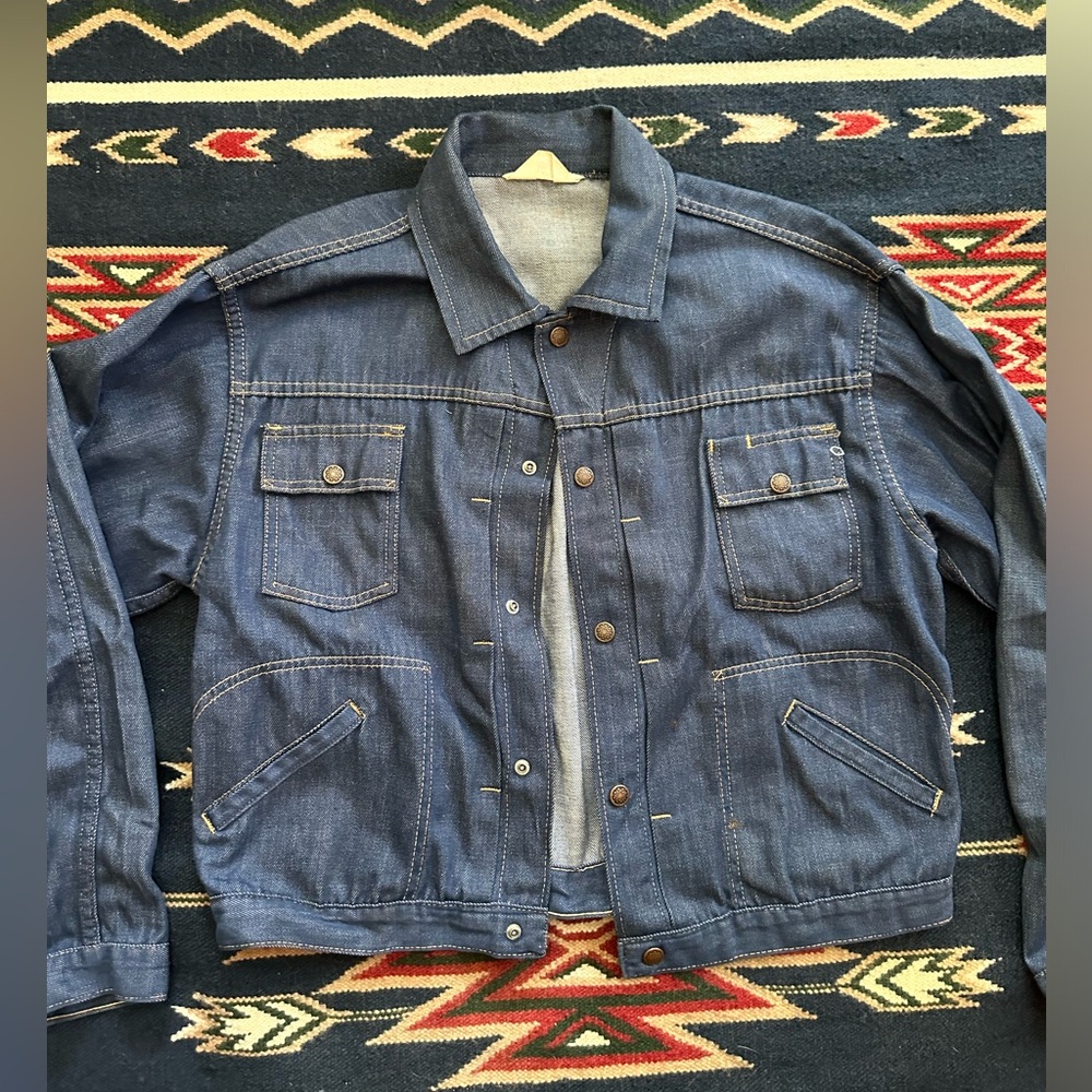 JC Penny Ranchcraft Vintage Selvedge Denim Jacket Made in USA